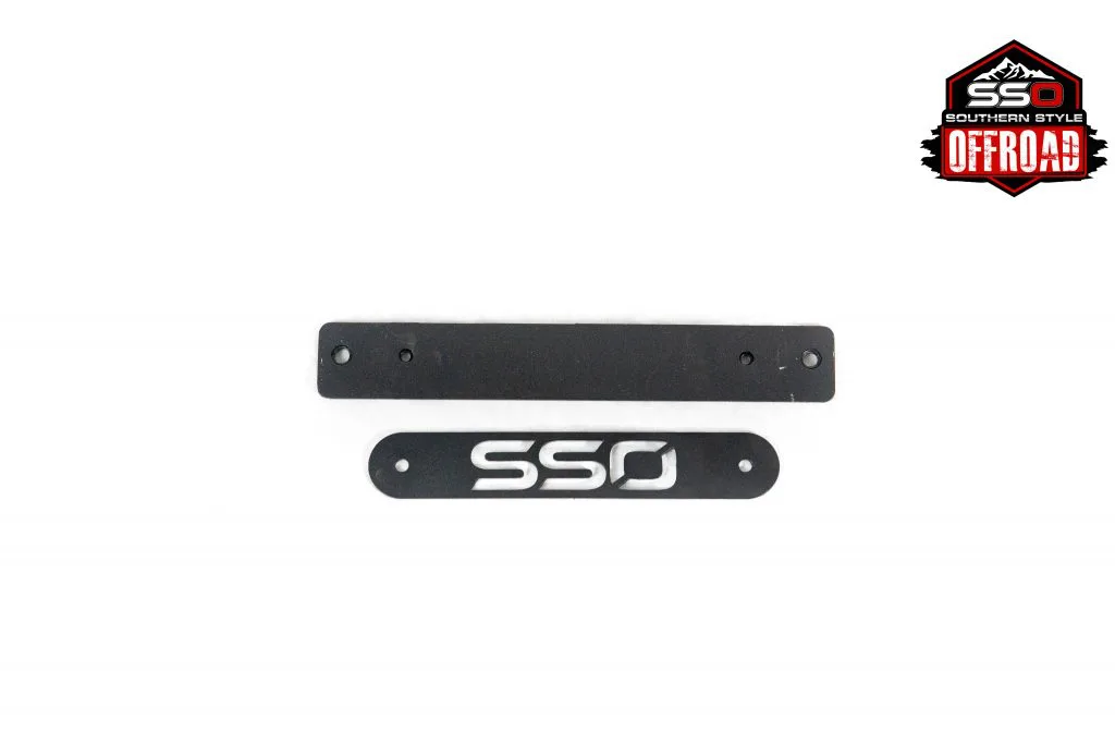 Southern Style OffRoad WINCH COVER PLATE
